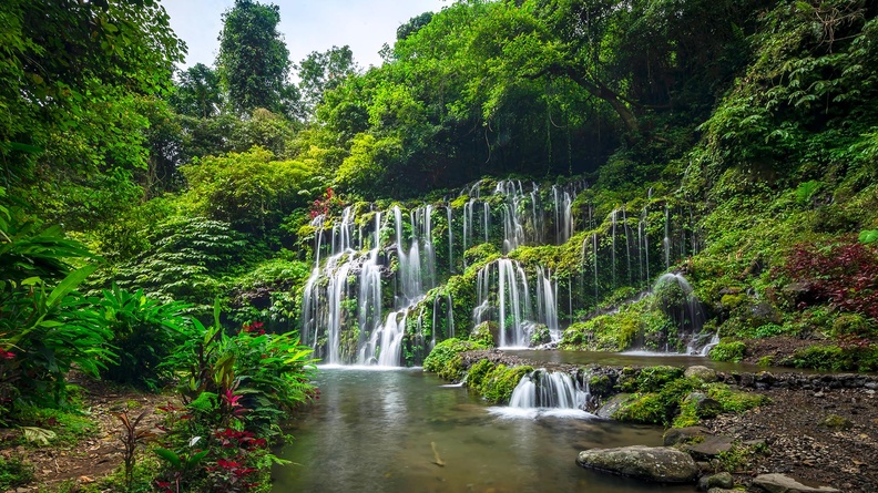 Banyu Wana Amertha Waterfall, Indonesia